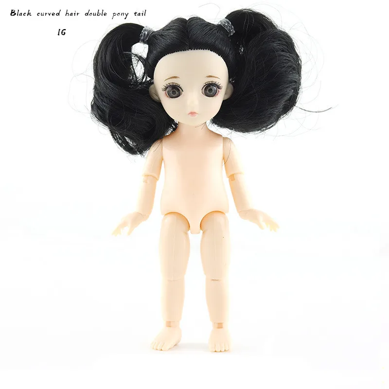 Фарфоровая мышечная Кукла Барби 3D истинный глаз Красота 16 см DJD Изменить макияж Кукла тело Burberry кукла девочка как игрушка подарок
