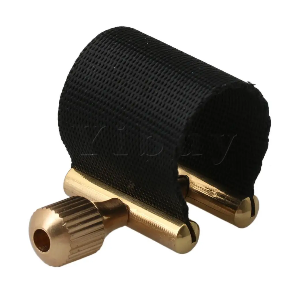 Yibuy альт саксофон мундштук ligature крепеж аксессуар металлическая головка