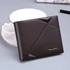 Men Wallet Genuine Leather Casual Bifold Wallet Design Card Holder Organized Slim 1