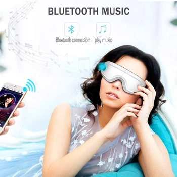 

2020 New Foldable Eye Massager Air Pressures Fatigue Relieve Vibration Hot Compress Tool
