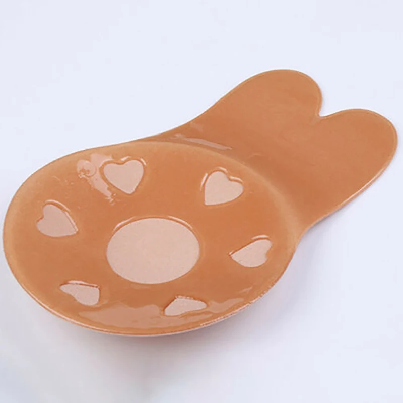 

Sexy Strapless Seamless Bra Self Adhesive Nipple Breast Pasties Cover Backless Silicone Invisible Lingerie Push Up Padded Bra