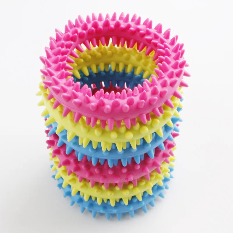 

5PCS Spiky Sensory Tactile Ring Kids Adult Fidget Toys Anti-anxiety Stress Release Autism Sensory Therapy Tools ADHD