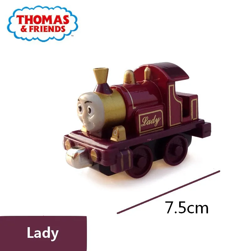 Оригинальная модель паровозика Thomas and Friends для леди пластиковый магнитный трек