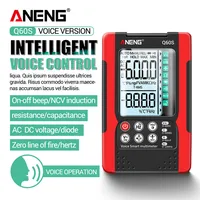 ANENG Q60S Multimeters Professional Digital Smart Multimeter Voice Control Auto Range 6000 Counts True RMS Multifunction Tester