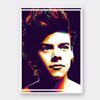 

Harry styles Poster Art Canvas Poster Room Decor (No Frame)