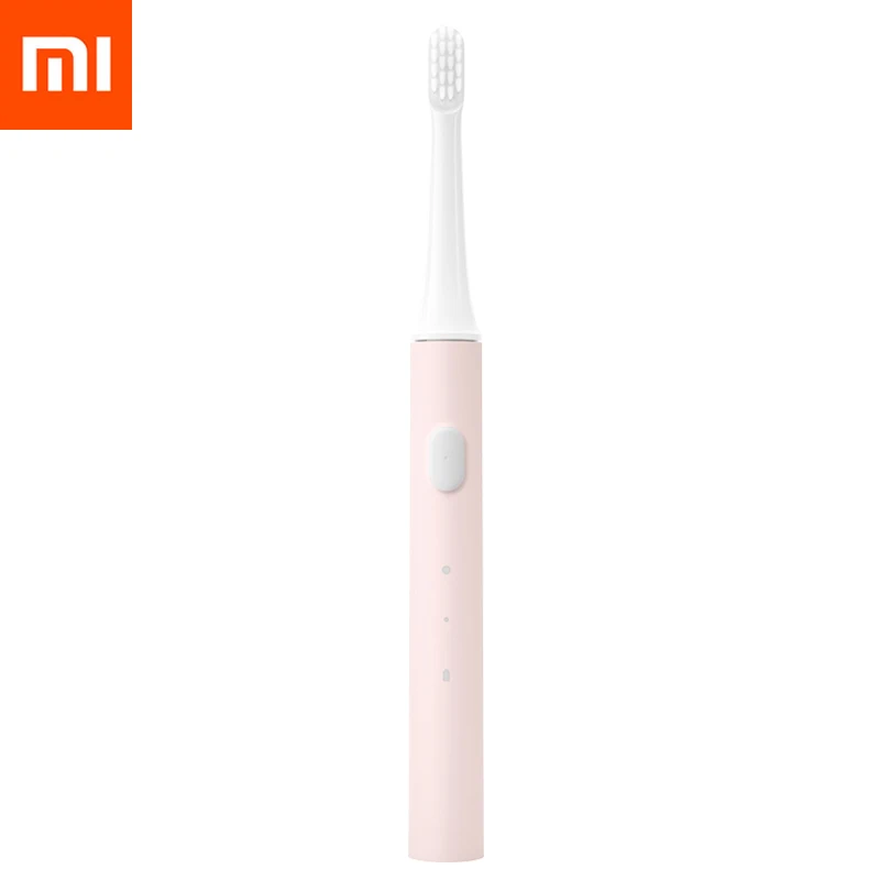 Brush pink Крепление для спортивной камеры Xiao mi jia T100 mi Smart Электрический Зубная щётка 46 г 2 Скорость крепление для спортивной камеры Xiao mi Sonic зубная щётка Зубная щётка для отбеливания Уход за полостью рта зоны цвет - Цвет: Brush pink