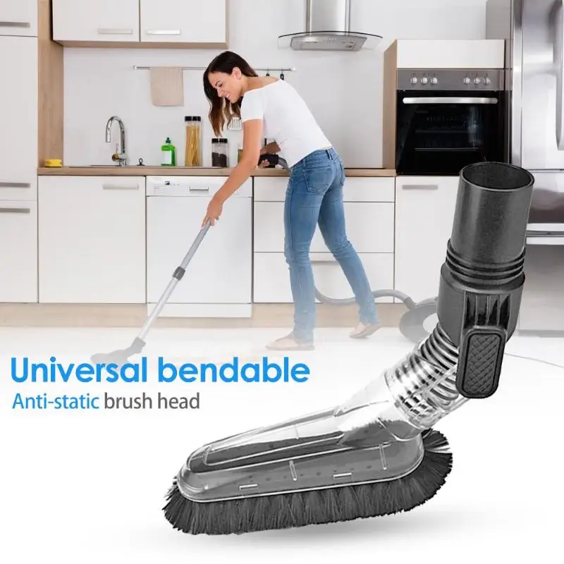 Гибкая Антистатическая щетка для Dyson Dc49 Dc59 Dc62 V6 Dc52 Dc56 Dc37 Dc45 Dc48 инструментальный вал слегка филированный и изогнутый