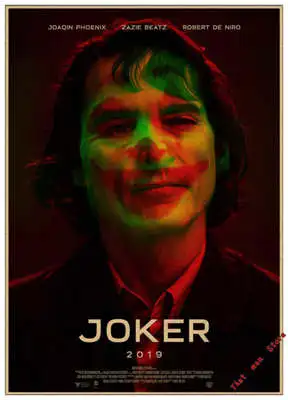Joaquin Phoenix плакат с джокером Хит Леджер DC фильмы-Комиксы настенная живопись Печать на кофе фильм плакат фотографии домашний декор