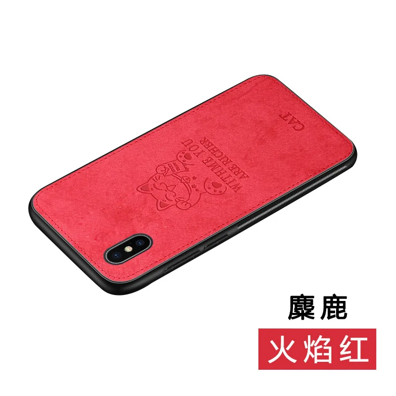 Чехол для телефона для iphone X XS MAX XR 8 7 6 S чехол для телефона s для iphone 11 Pro Max 6 S 6 7 8 Plus X тканевый чехол