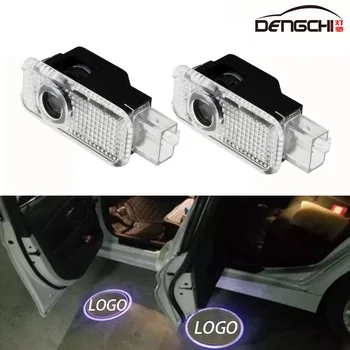 

2 pièces pour AUDI OEM voiture Logo LED lampe de projecteur de lumière de porte pour tous les modèles de voiture AUDI