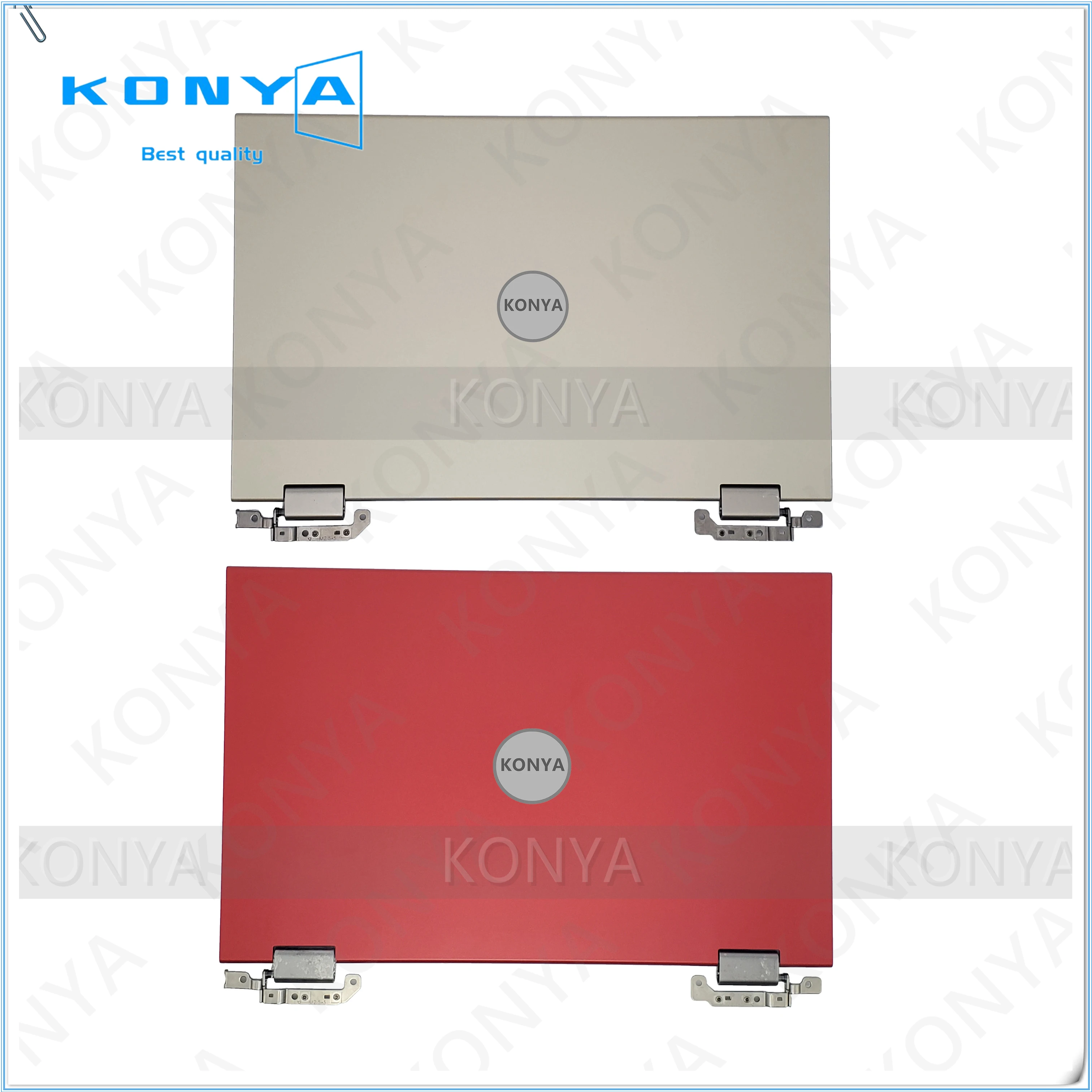 Для Dell Inspiron 11 3147 3148 3157 3158 ЖК-задняя крышка Крышка верхняя крышка панель W/петли K4YW5 0K4YW5(золото) PV73D 0PV73D(красный