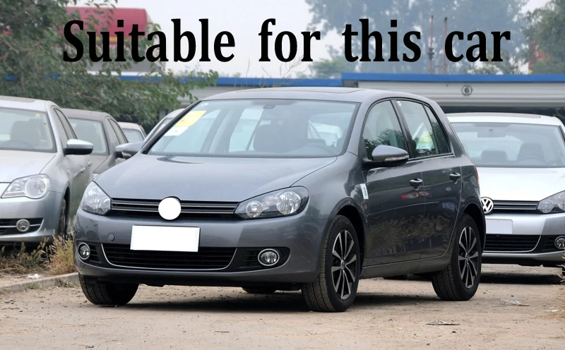 2 шт. для Volkswagen Golf 6 MK6 2010-2013 6000K белый светильник Светодиодный дневной ходовой светильник DRL Автомобильная противотуманная фара