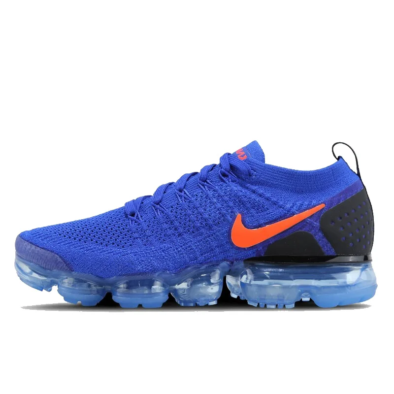 942842-400 Оригинальные подлинные мужские кроссовки для бега Nike Air VaporMax, удобные, износостойкие, модные, сетчатые, дышащие кроссовки 942842-005 - Цвет: 942842-400