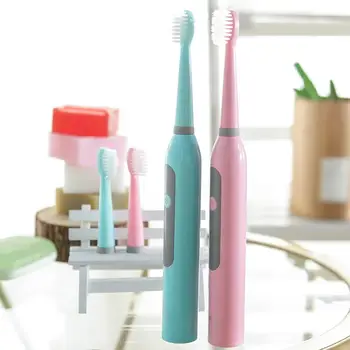 

Electric Toothbrush Powerful Electronic Whitening Teeth Comfortable Fast Brush Washable Adult Brush Cleaning Rechargeable T B7J0