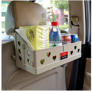 

2020 New Folding Car Seat Back Dining Car Dining Table Tray Drink Shelf King Large