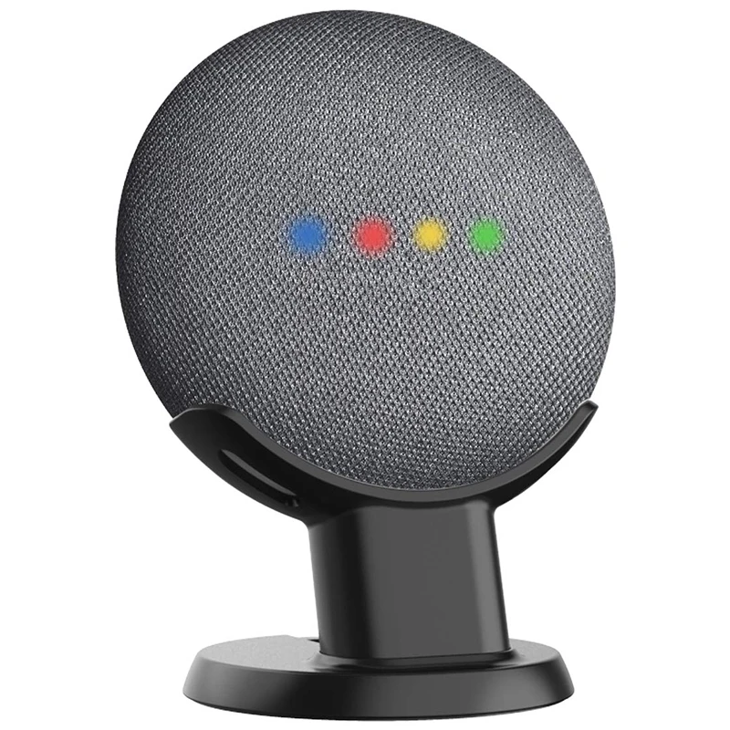 Для Google Home мини-подставка с креплением голосовые ассистенты компактный держатель для кухни спальни для учебы аудио держатель Acesorios(черный