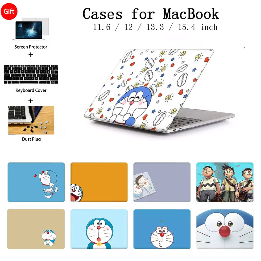 

New Notebook Sleeve Case For MacBook Retina Pro 13.3 15.4 Laptop Cover For Apple MacBook Air 11 12 15 Inch Torba Keyboard Cover