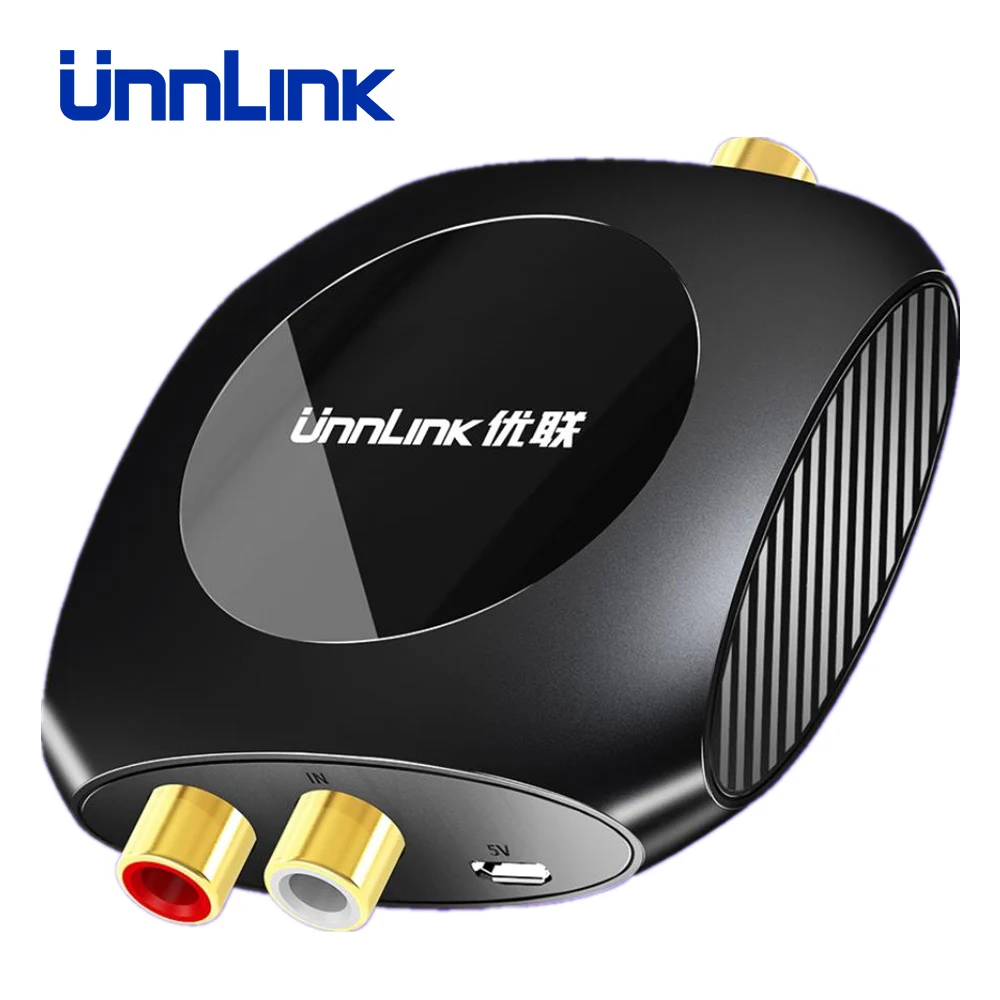 Unnlink аналоговый и цифровой аудио конвертер 96 кГц 2RCA в SPDIF оптический Toslink коаксиальный для саундбар, динамик, усилитель сабвуфера| | | АлиЭкспресс