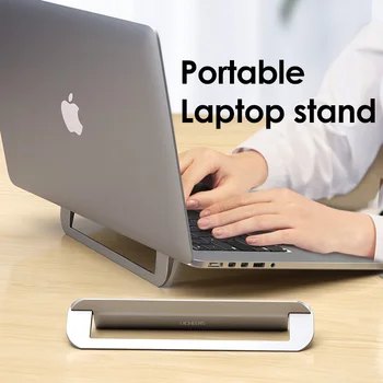 

Laptop Holder for MacBook Air Pro Notebook Foldable Aluminium Alloy Laptop Stand Bracket Laptop Holder for PC Notebook