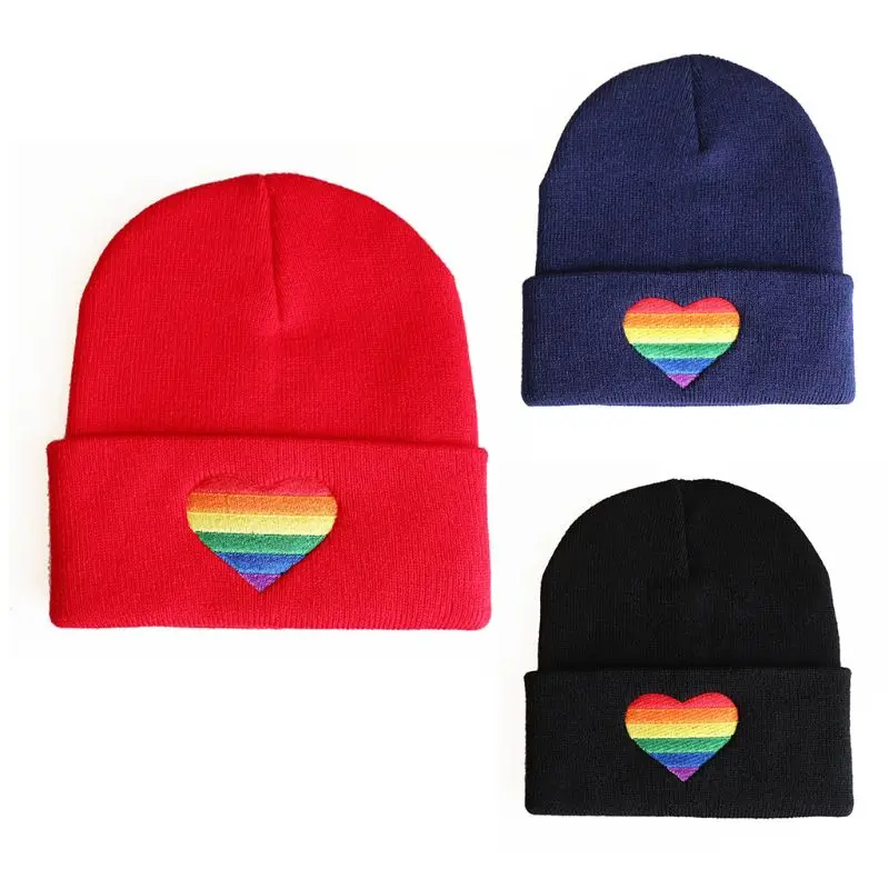Homosexuality Love Warm Winter Hat Knit Beanie Skull Cap Cuff Beanie Hat Winter Hats for Men & Women 