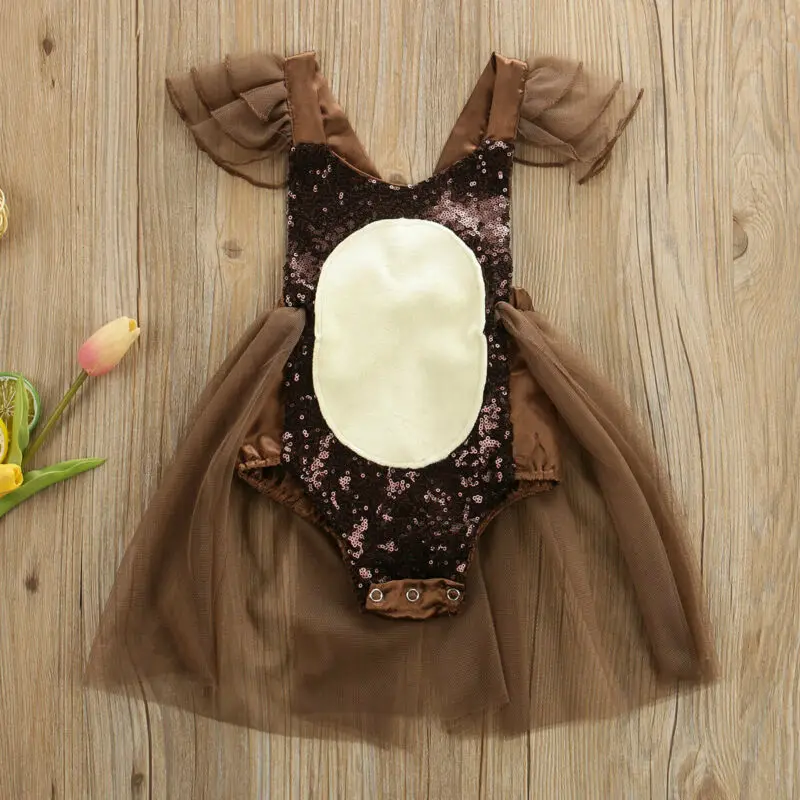 Милый комбинезон для новорожденных; платье; Блестящий Комбинезон для маленьких девочек; костюм; Спортивный костюм; платье-пачка; одежда для детей 0-24 месяцев