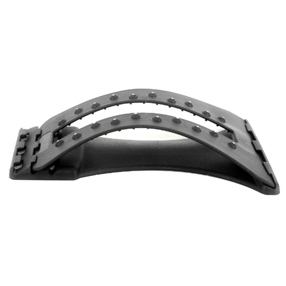 Back Lumbar Traction magnetic Massage Board Back Massager Stretch Relax Lumbar Support Waist Spine Back Pain Relief Chiropractic