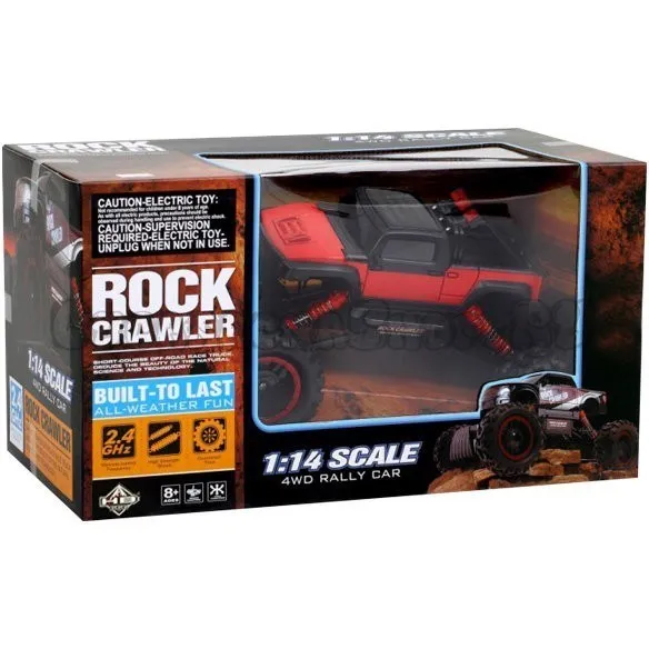 Радиоуправляемый краулер Rock Crawler 4WD 1:14 RTR 2.4G- HB-P1404