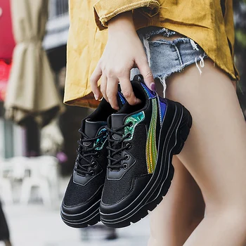 

Fashion Summer Light Breathable Mesh Shoes Woman Fast Delivery Tenis Feminino Walking Vulcanized Flat Gym Women Casual Shoes