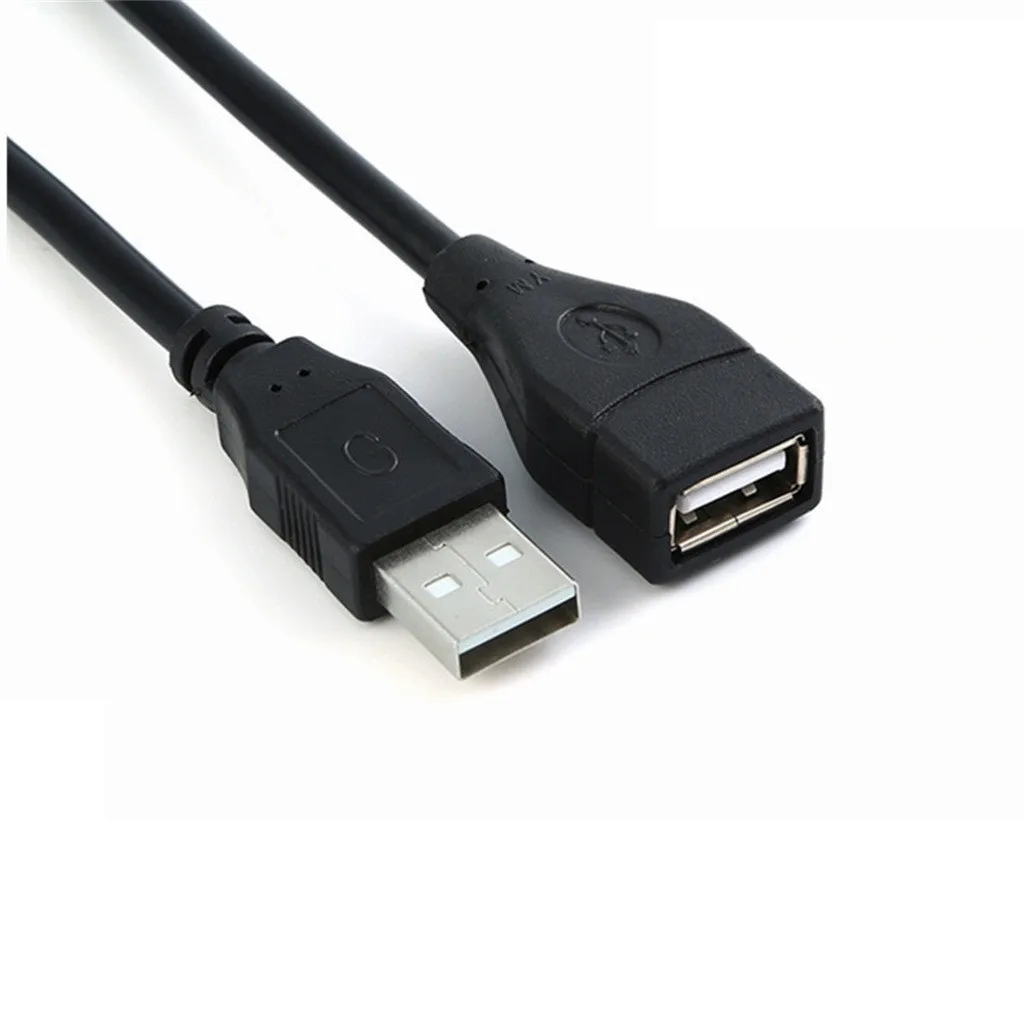 Удлинительный Кабель Супер Скоростной USB 2,0 Мужской к женскому кабелю 1,5 м Кабель для синхронизации данных