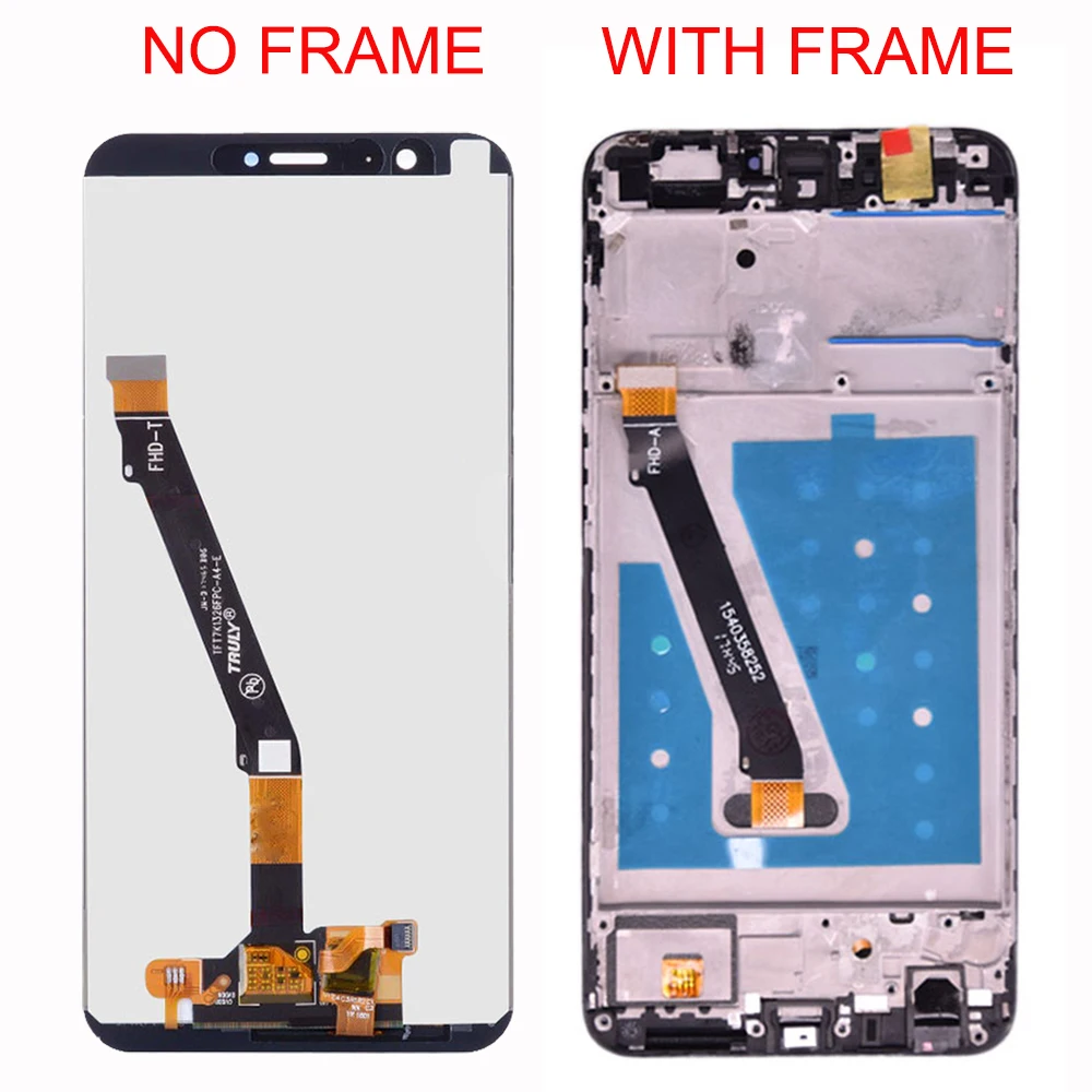Pаспродажа Новый Для huawei P Smart lcd сенсорный экран с рамкой для huawei P Smart дисплей Замена для huawei P Smart lcd FIG LX1 LX3