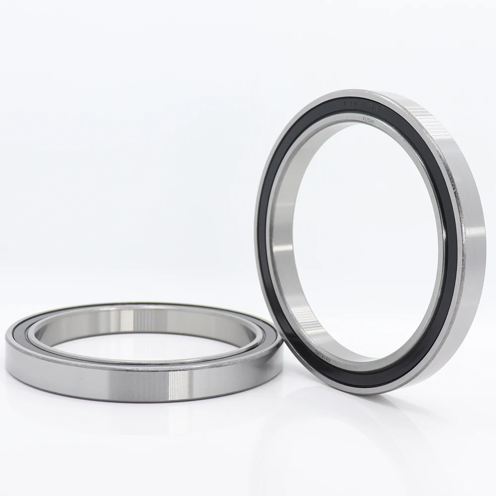 6818 2RS ABEC-1(2 шт) 90x115x13 мм метрические тонкие подшипники 61818 RS 6818RS