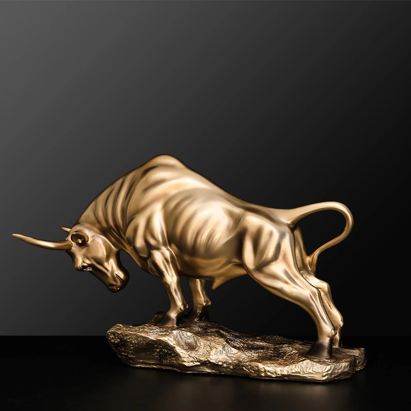Decorative bull of wall street figure www.weekendjewegbelgie.nl