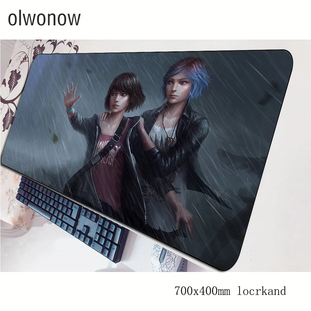 Life Is stranna коврик для мыши xl компьютерный коврик 70x40 см игровой коврик для мыши большая 3d Клавиатура со встроенной мышью игры ПК геймер стол