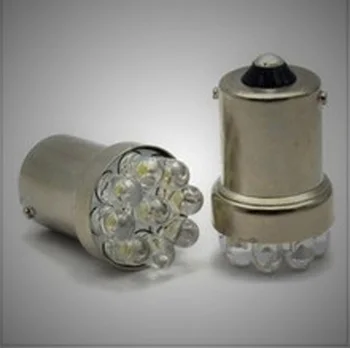 

2Pcs Car 1156 1093 1129 1141 1159 1093 1141 Signal WHITE 9-LED Light 12V