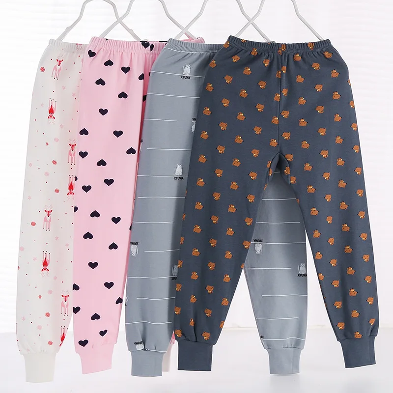 

Height 100-150cm Kids Thermal Underwear Pants Long John Underwear For Kids 1032