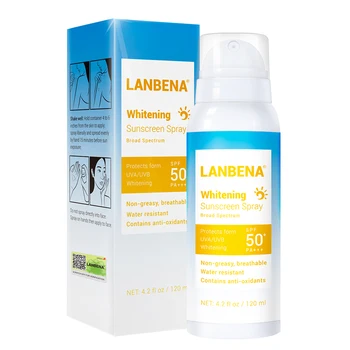 

LANBENA Whitening Sunscreen Cream SPF50 PA+++ Anti-uv Face & Body Sunscreen Anti-oxidant Sunblock Cream for UVA/UVB Protection