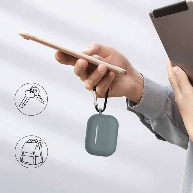 Liquid Soft Silicone Case For Airpods Pro Case Wireless Bluetooth