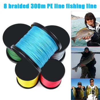 

Wholesale 300M PE Braid Fishing Line 15lb-300lb Strong 8 Strands Durable Portable Accessories G66