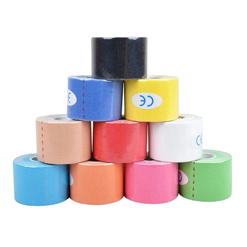 

Kinesiology Recovery Tapes Elastic Breathable Bandage Cotton Adhesive Kinesiology Tape Sport. Injury Muscle Strain Protection