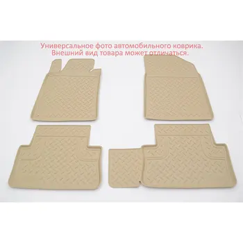 

Interior mats Honda Pilot 3 3D (2015) (5 seats) beige npa10-c30-700-b