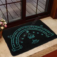 3D LOTR Doors Of Durin Custom Doormat Non Slip Door Floor Mats Decor Porch Doormat 2