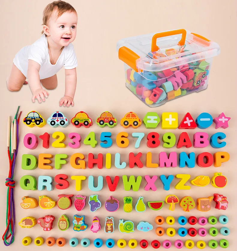 threading beads for 4 year old