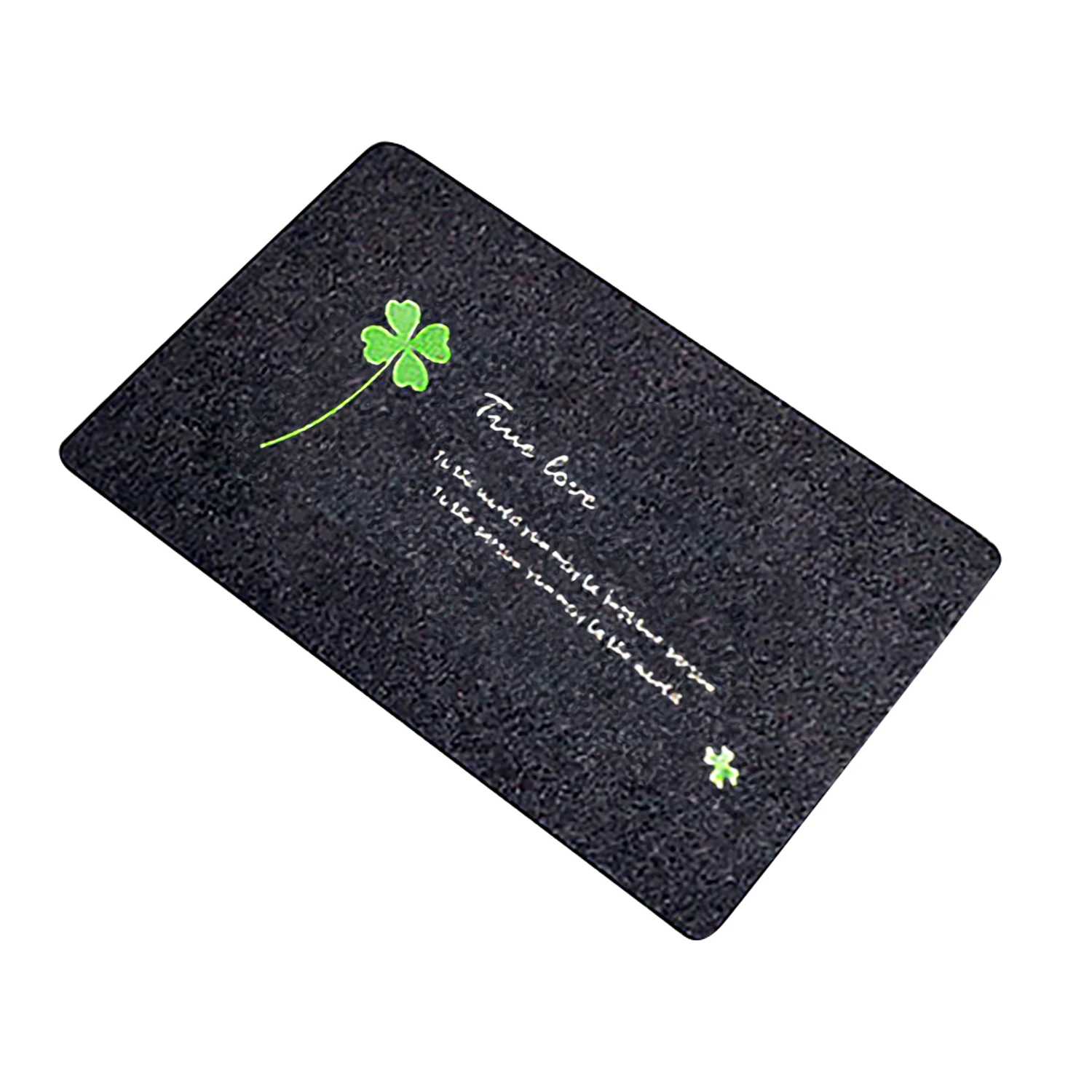 Four leaf Clover Модный нескользящий водопоглощающий половик коврик для прихожей гостиной кухни ванной двери спальни 40x60 см - Цвет: Four leaf Clover