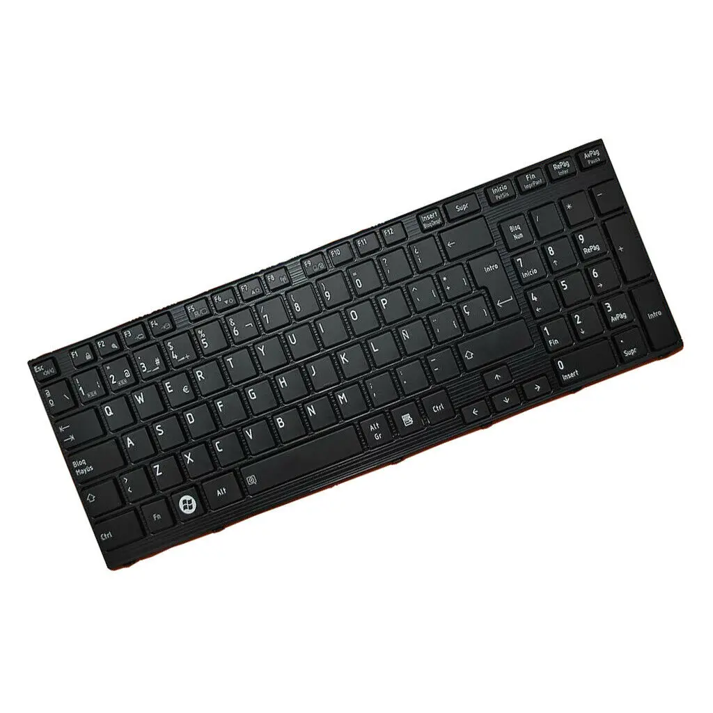 Испанская клавиатура для ноутбука Toshiba Satellite P750 P755 P755D P770 SP