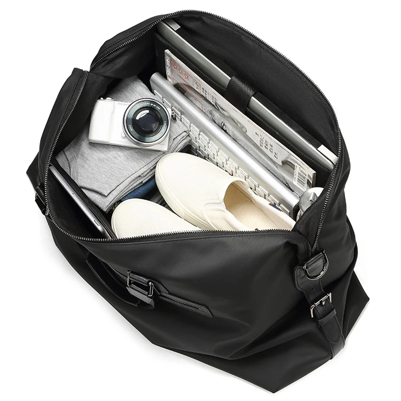 Men's Leisure Travel Bag Large Capacity Outdoor Sports Duffel Bag Fashion Multi-function Shoulder Messenger Handbag