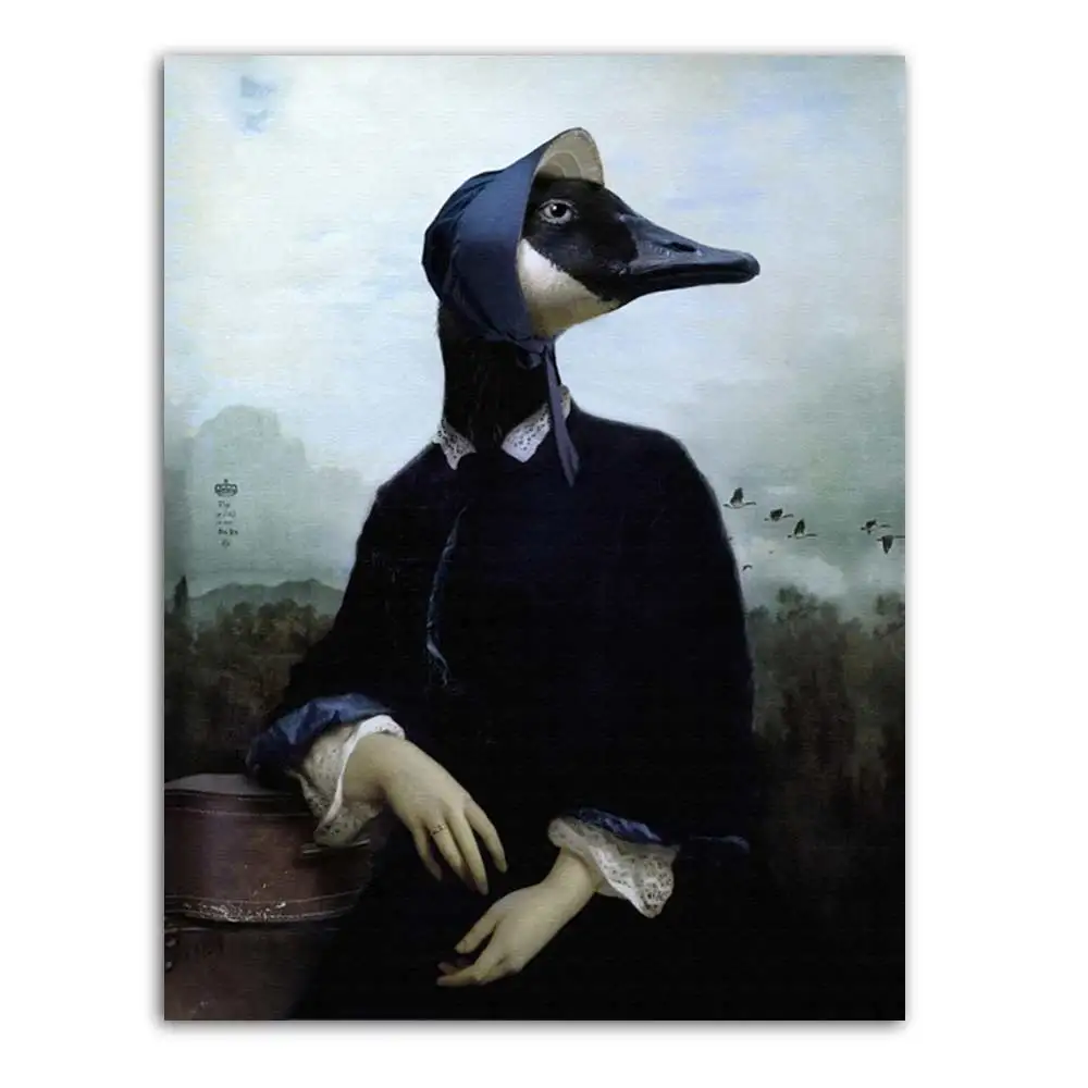 Vintage-Poster-Wall-Art-Dog-Retro-Nostalgia-Gentleman-Oil-Painting-Animal-Print-Canvas-Picture-Living-Room (6)