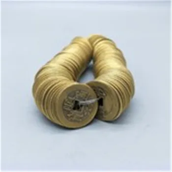 

Copper coins imitating antique copper coins Fangkou copper coins Shunzhi Tongbaodi coins 1 string of 200