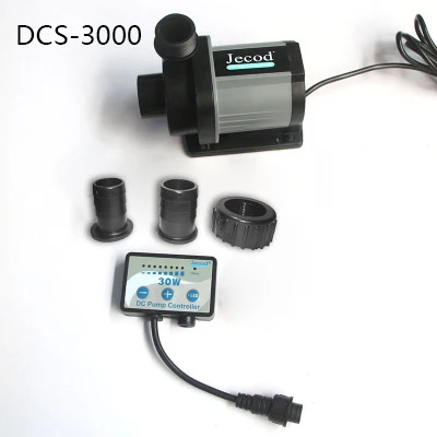 JEBAO DCS2000 DC2000 погружной водяной насос W/умный контроллер аквариум с морской водой пони DC насос eco аквариум 110V 220V - Цвет: DCS-3000