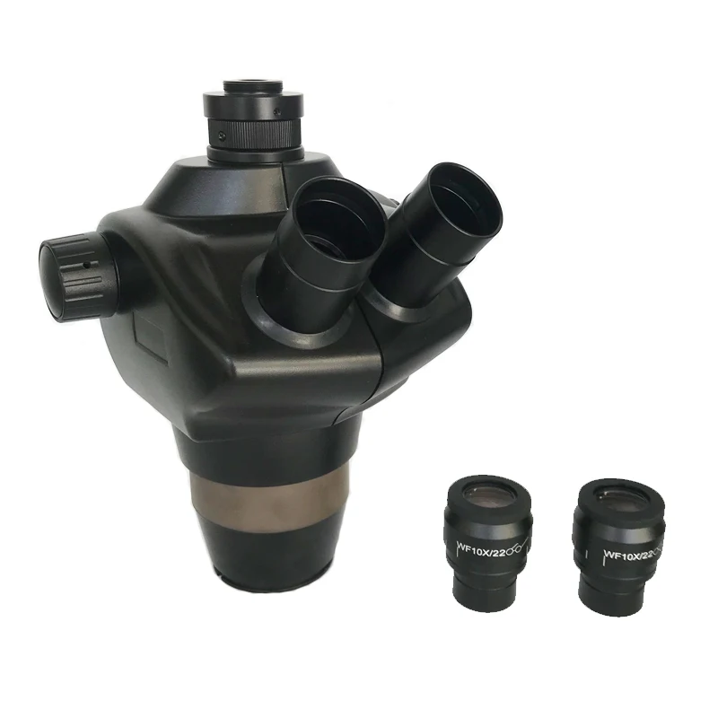 8 50X Simul focal двойной стрелы стенд Стерео Зум тринокулярный микроскоп + 144