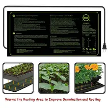 Waterproof Seedling Heating Mat Seed Germination Propagation Clone Starter Pad